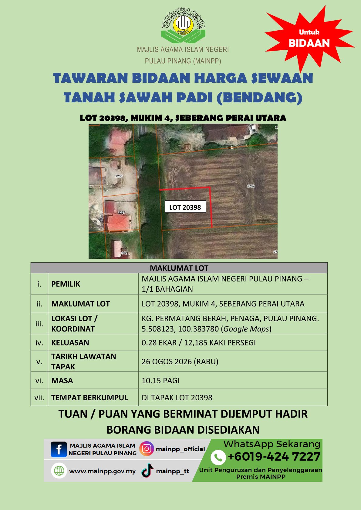 4. Iklan Kg. Pmtg Berah Lot 20398 mk4 SPU