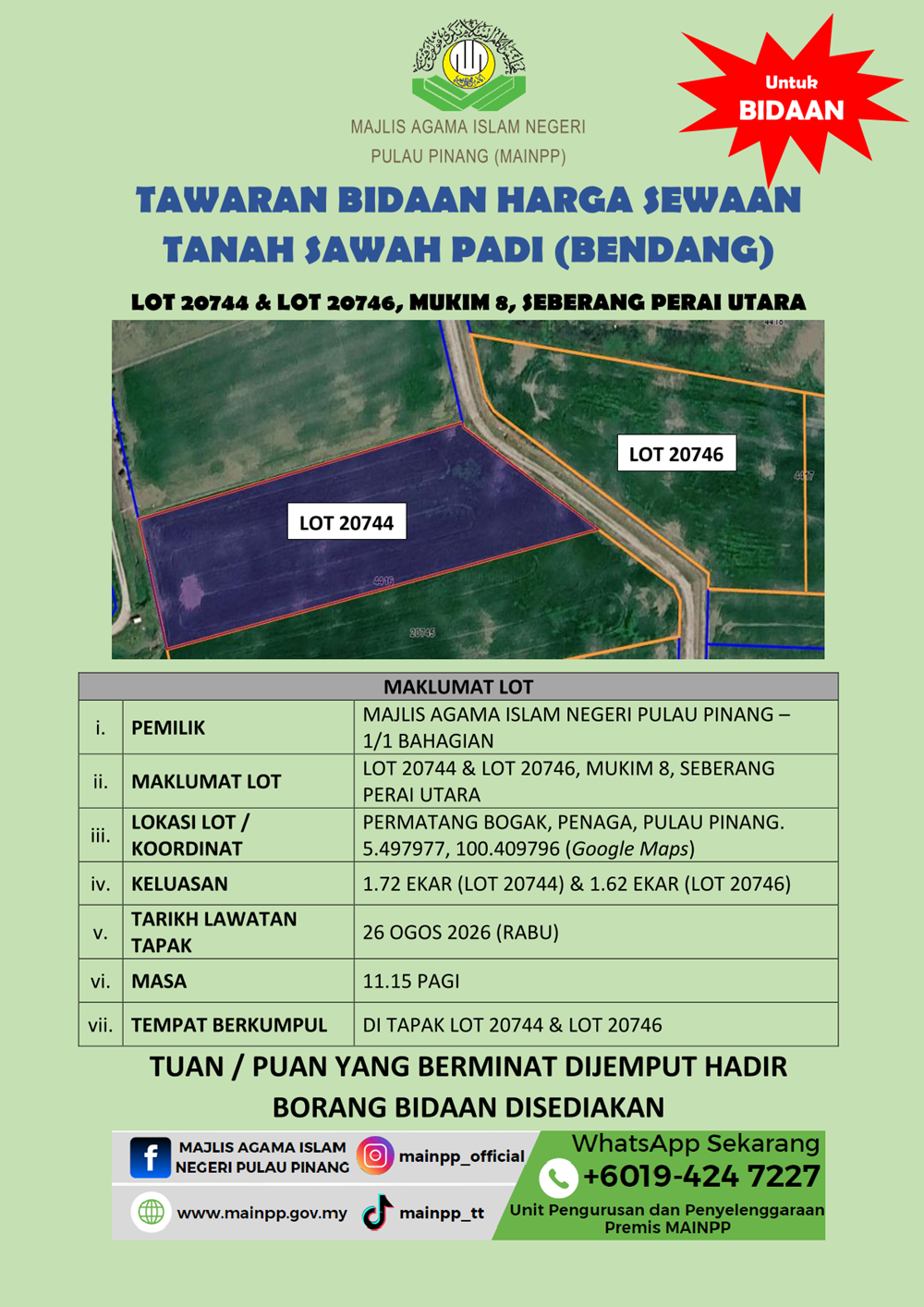 7. Iklan Pmtg Bogak Lot 20744 20746 MK8 SPU
